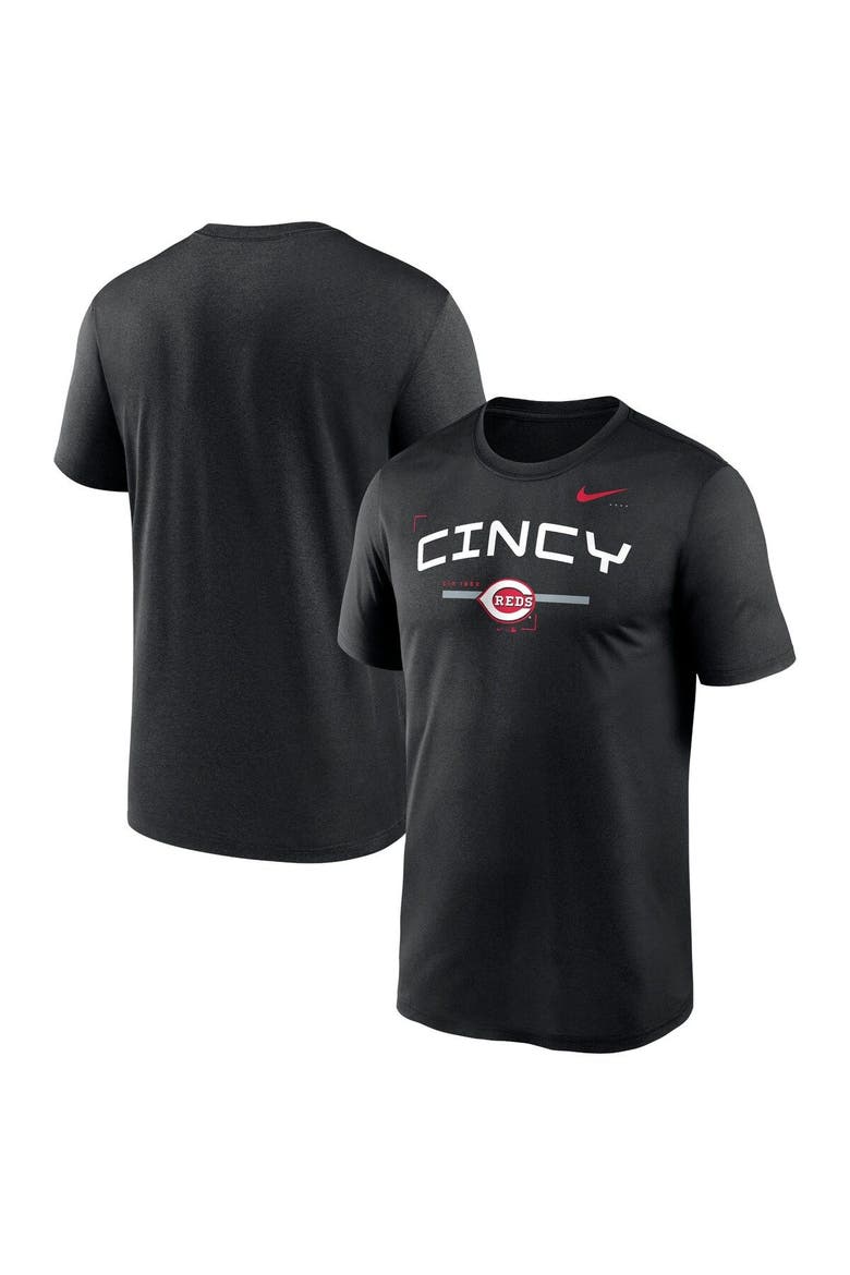 Men's Nike Black Cincinnati Reds Local Legend T-Shirt, Main, color, Black
