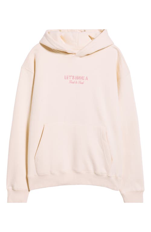 Happy Camp3r Heart To Heart Hoodie In Neutral