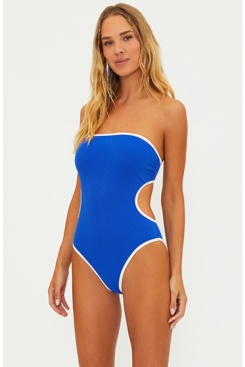 Daphne One-Piece Swimsuit, Alternate, color, RIVIERA AZURE