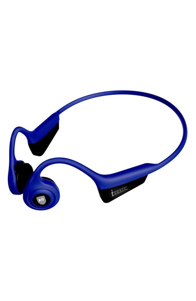 PURSONIC Open-Ear Wireless Bluetooth Bone Conduction Sport Headphones, Main, color, Blue