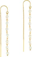 ALBISIA Pearl Drop Threaders