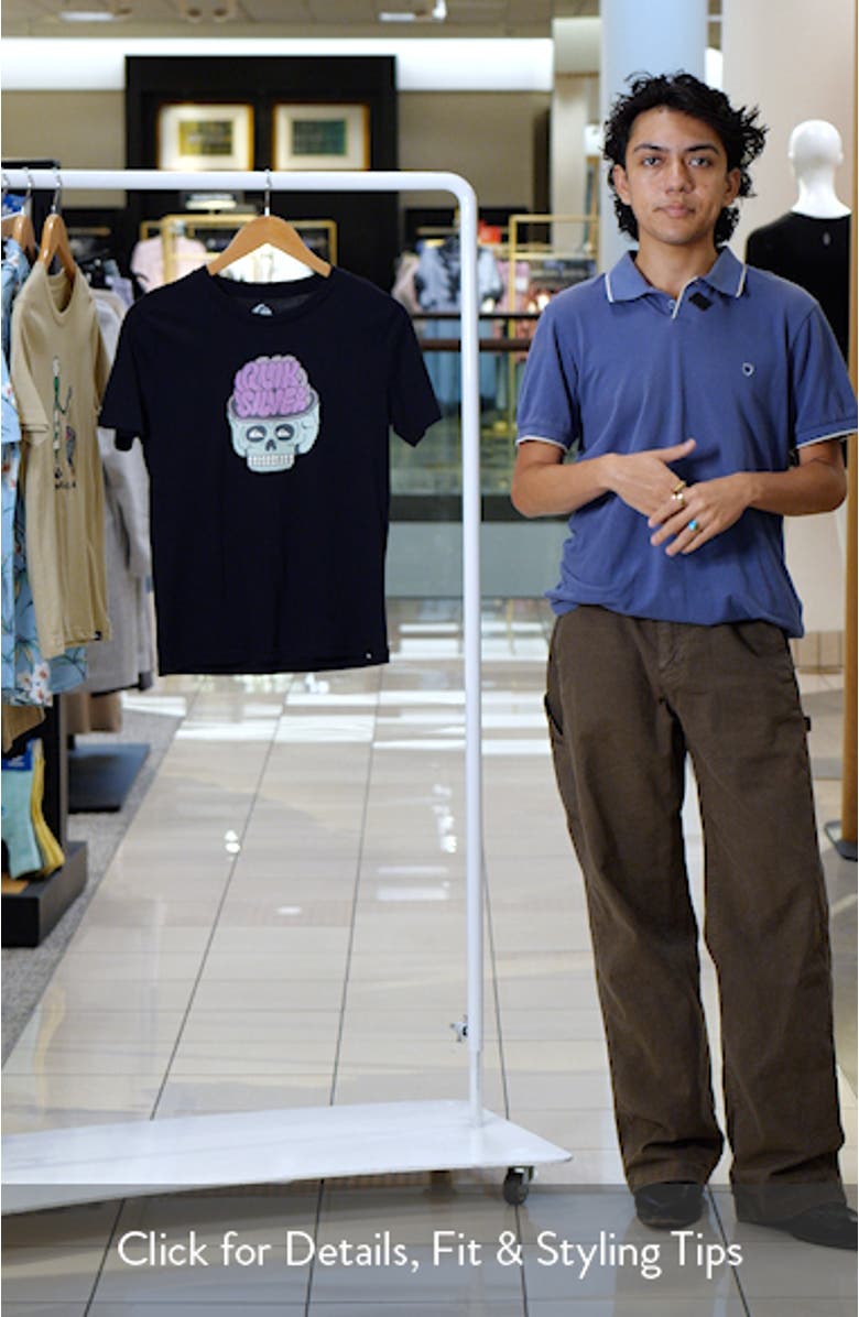 Kids' Skulled Out Cotton Graphic T-Shirt, sales video thumbnail