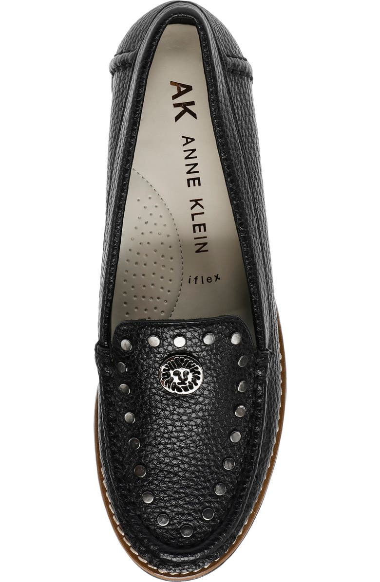 Anne Klein Tailored Moc Toe Loafer, Alternate, color,