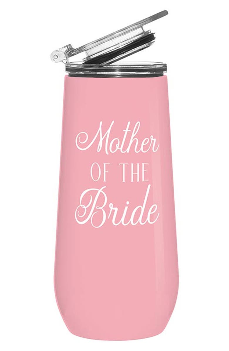 CREATIVE BRANDS Mother of the Bride Stainless Steel Tumbler, Main, color,