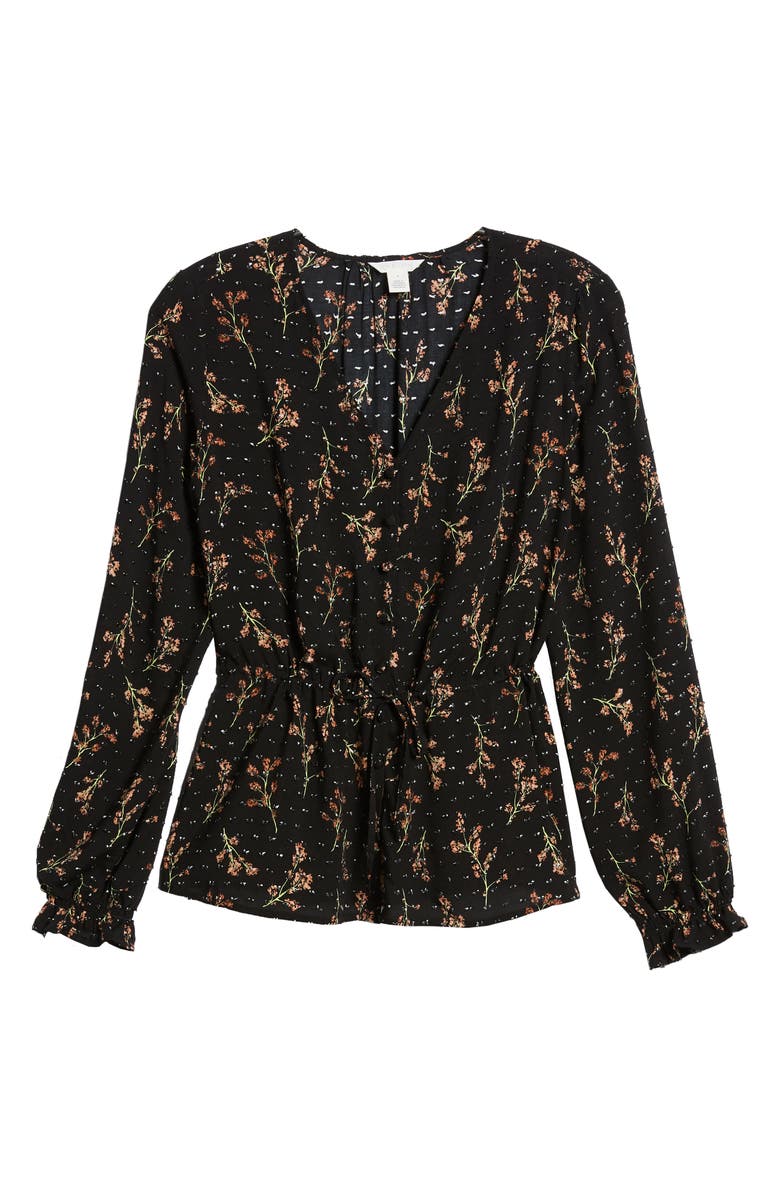 Caslon<sup>®</sup> Textured Print Top, Alternate, color, 