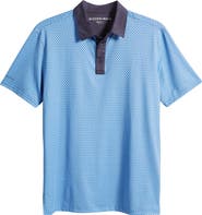 Mizzen+Main Versa Geometric Print Golf Polo