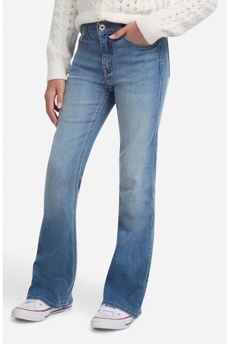 Kids' High Waist Flare Jeans, Alternate, color, TWILIGHT
