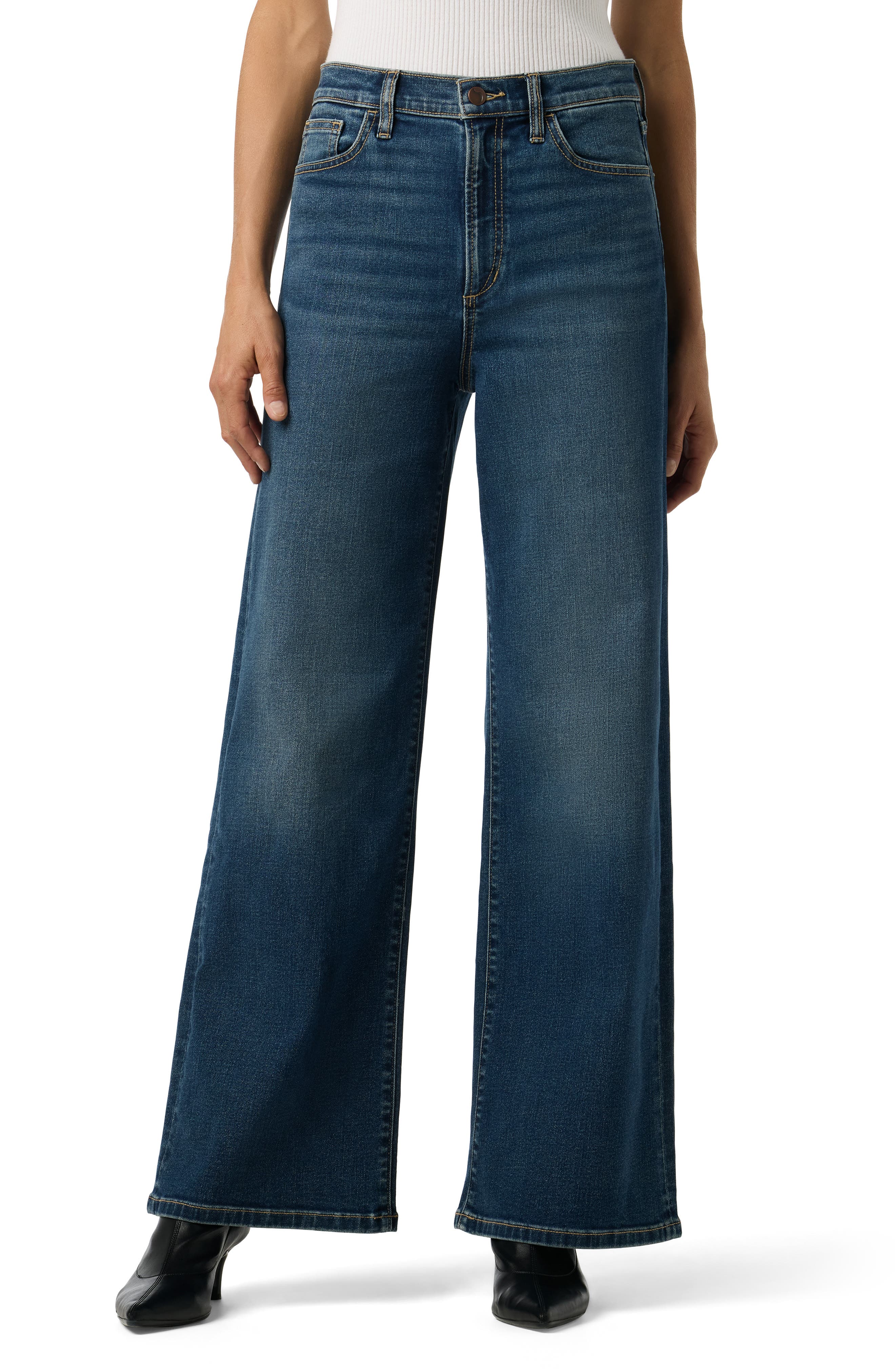 High Waist Wide Leg Jeans