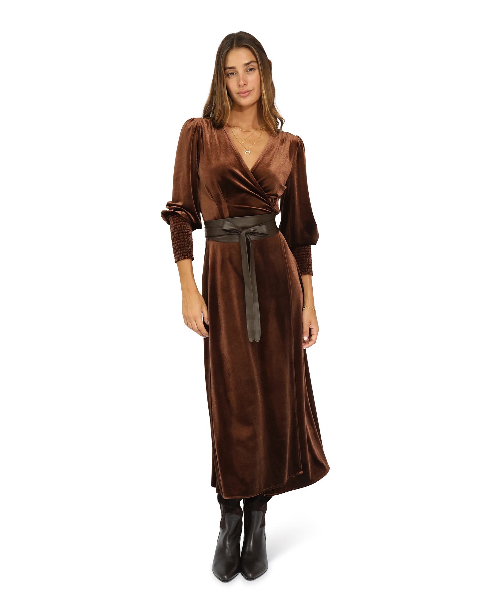 selected Dark Brown