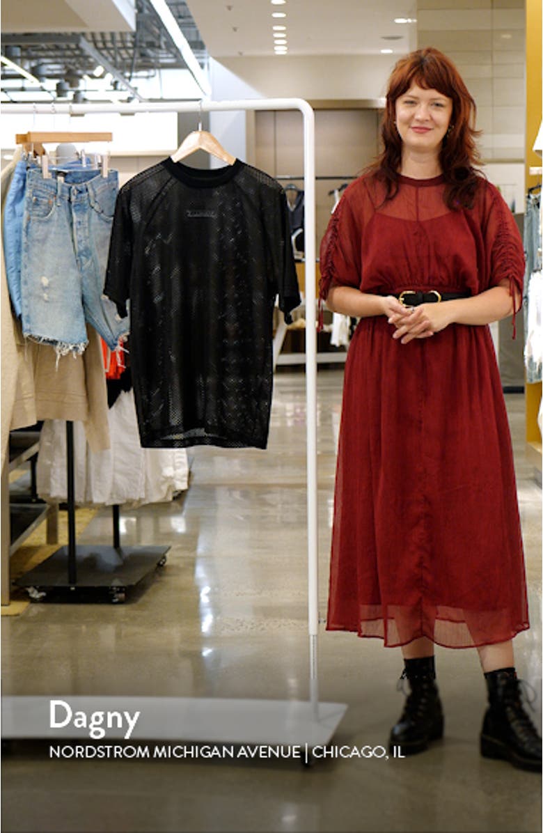 Petrol Mesh T-Shirt, sales video thumbnail