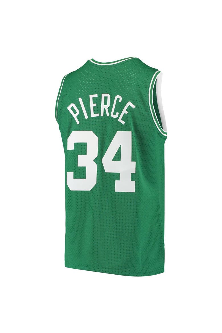 Men's Mitchell & Ness Paul Pierce Kelly Green Boston Celtics Hardwood Classics Swingman Jersey, Alternate, color, Kelly Green
