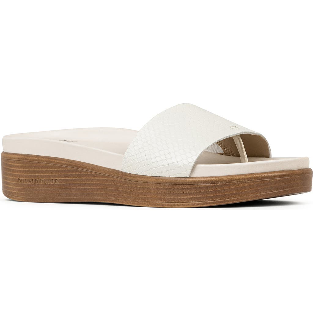 Donald Pliner Fiji Platform Sandal In Bone