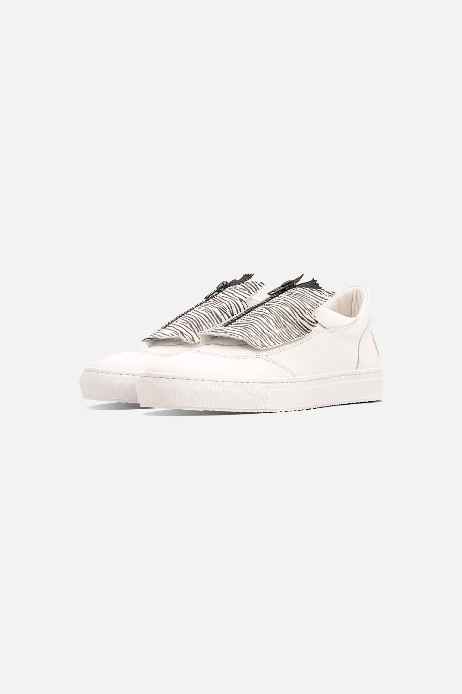 Fini Bold White Sneaker  - Unisex, Alternate, color, White