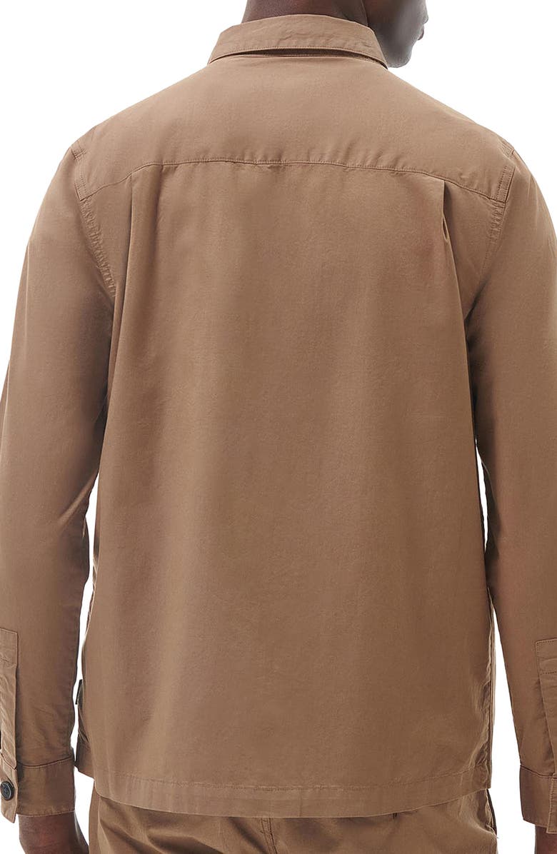 Barbour Sidlaw Stretch Cotton Overshirt, Alternate, color,