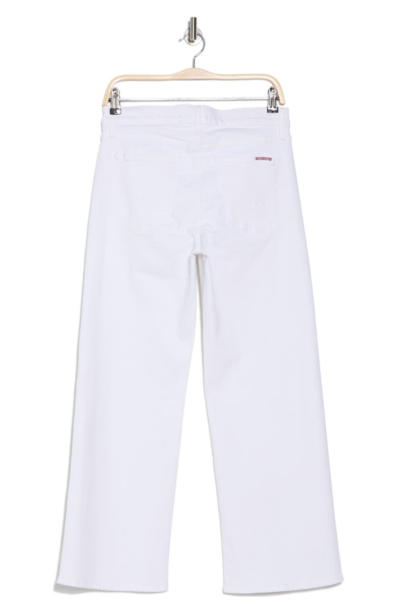Hudson Jeans Rosalie High Rise Wide Leg Jeans, Alternate, color, White