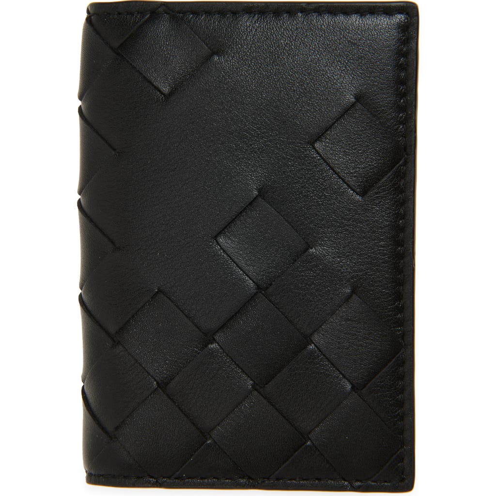 Bottega Veneta Intrecciato Leather Passport Case