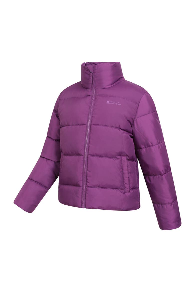 Childrens/Kids Lottie Water Resistant Padded Jacket, Alternate, color, Purple