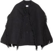 TOTEME Double Face Wool Blend Scarf Jacket