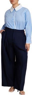 ELOQUII Side Stripe Trouser
