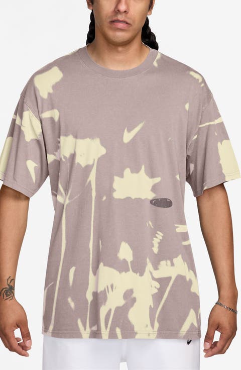 Sportswear Splash Dye Cotton T-Shirt