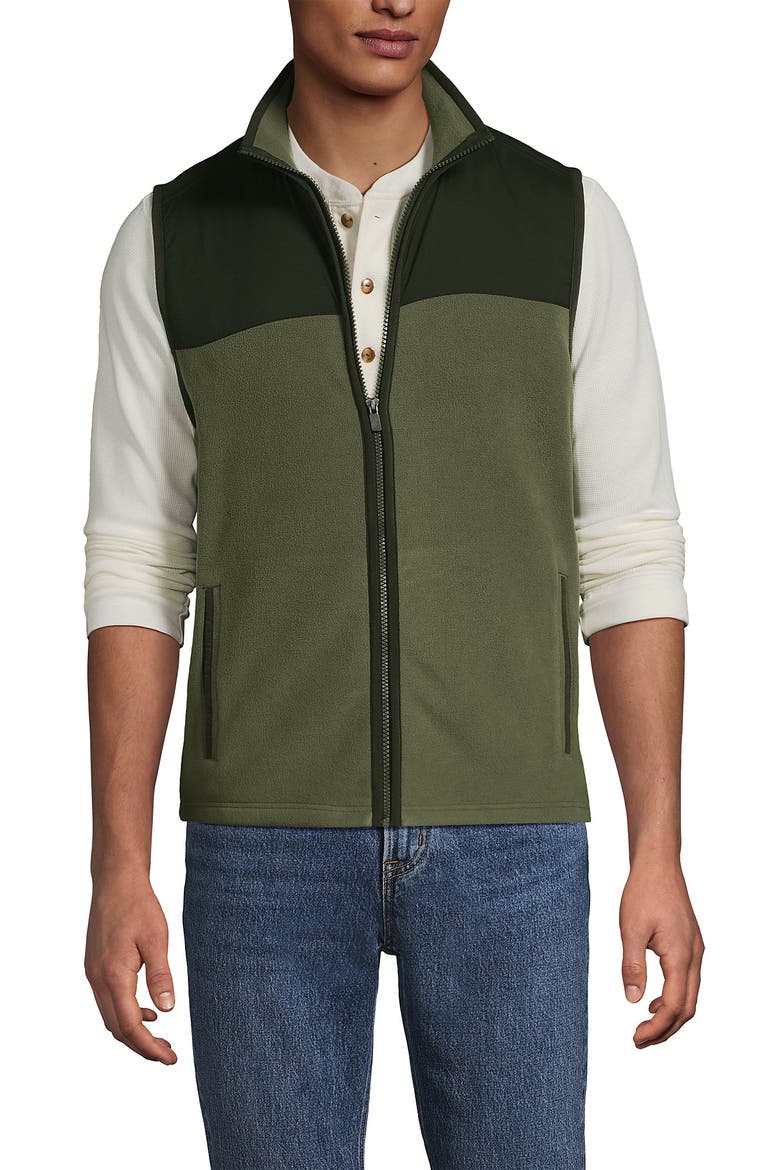 Anyweather RainDefense Fleece Vest, Main, color, River Stone Green