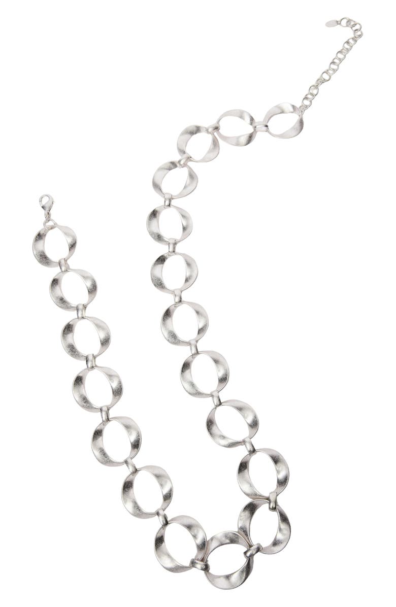 MANGO Metal Hoop Belt, Alternate, color,