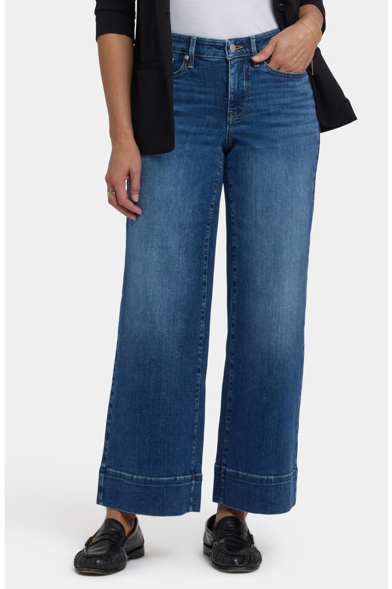 Teresa Wide Leg Jeans, Main, color, OPERA BLUE