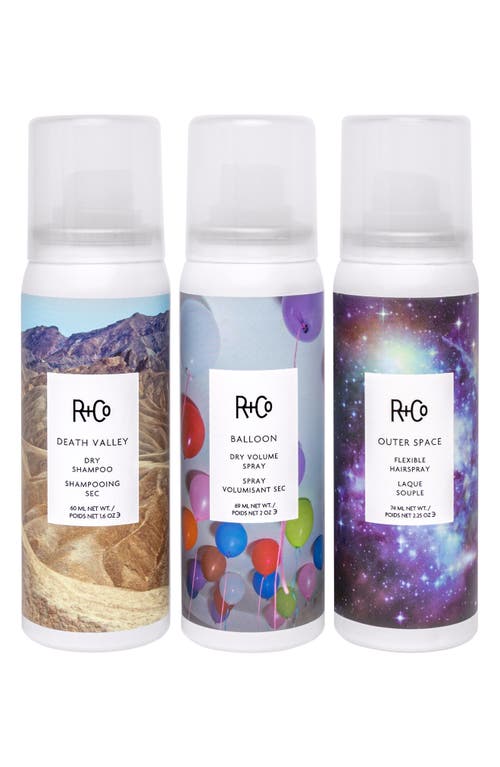 R + Co R+co Go Mode Travel Must-haves 3-piece Kit $54 Value In Multi