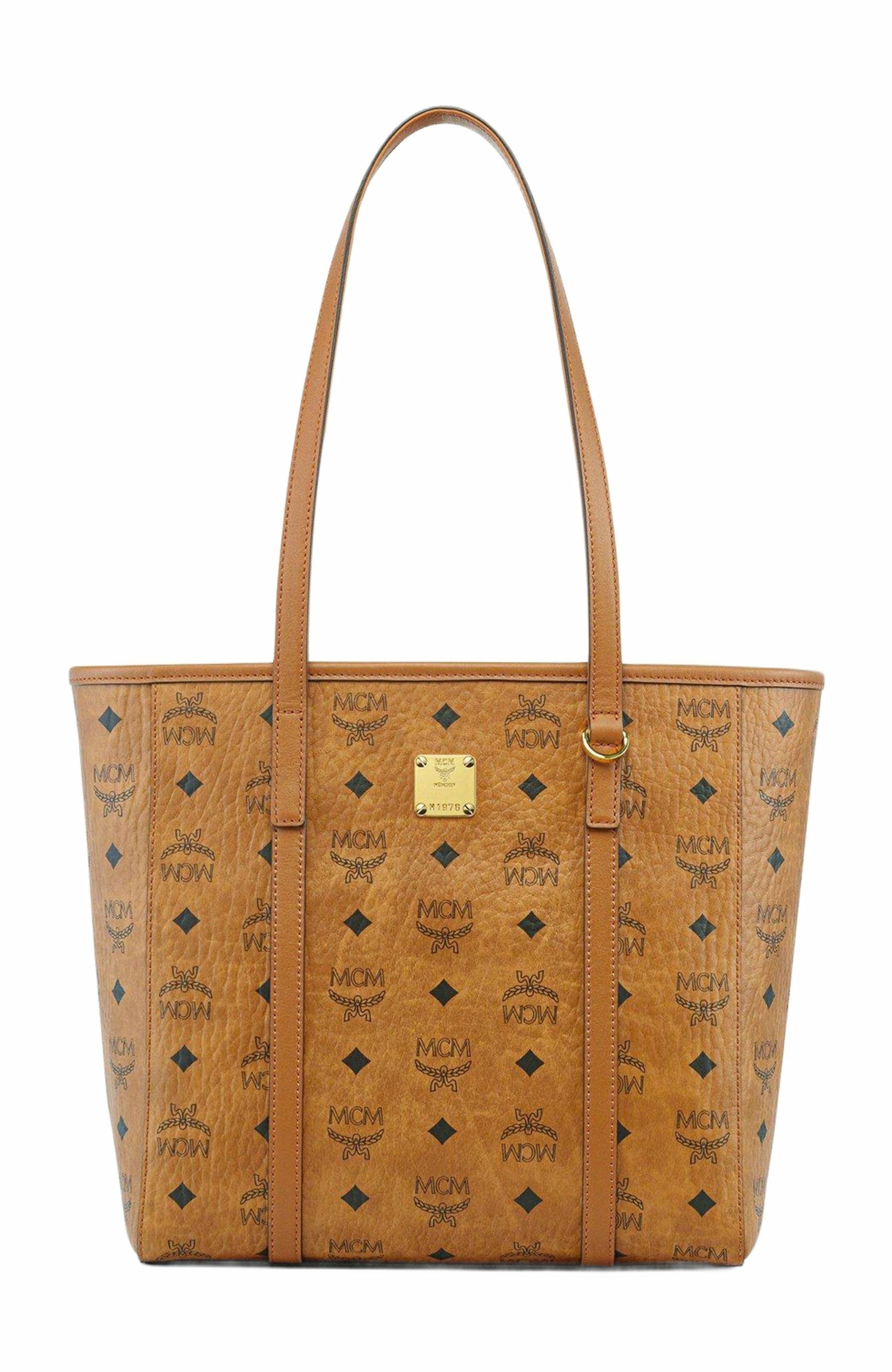 MCM Toni Top-Zip Shopper in Visetos | Nordstrom