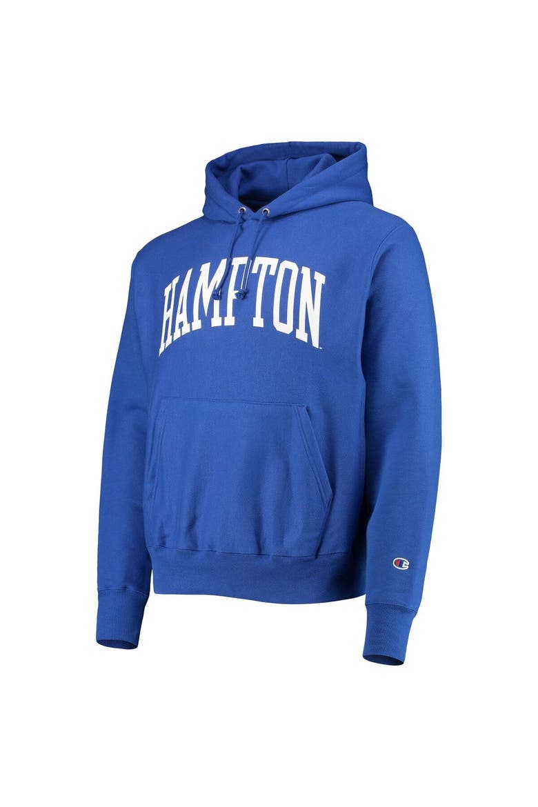 Men's Champion Royal Hampton Pirates Tall Arch Pullover Hoodie, Alternate, color, Royal