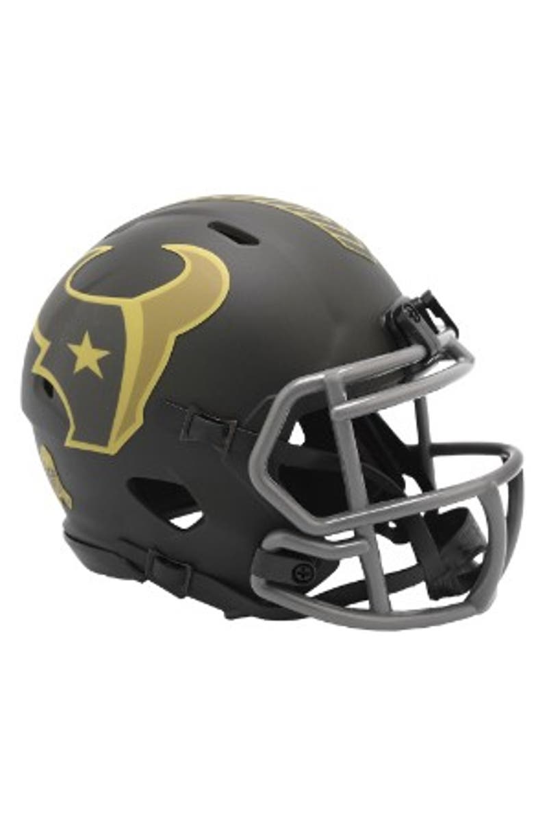 RIDDELL Houston Texans 2025 Salute to Service Mini NFL Football Helmet, Main, color, Multi-Color