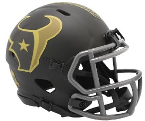 Houston Texans 2025 Salute to Service Mini NFL Football Helmet