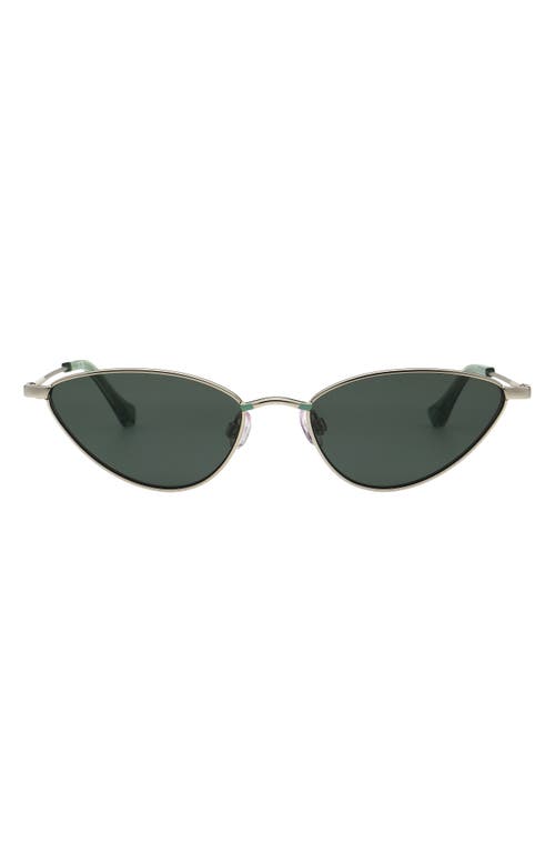 Florence By Mills 53mm Cat Eye Sunglasses In Metallic