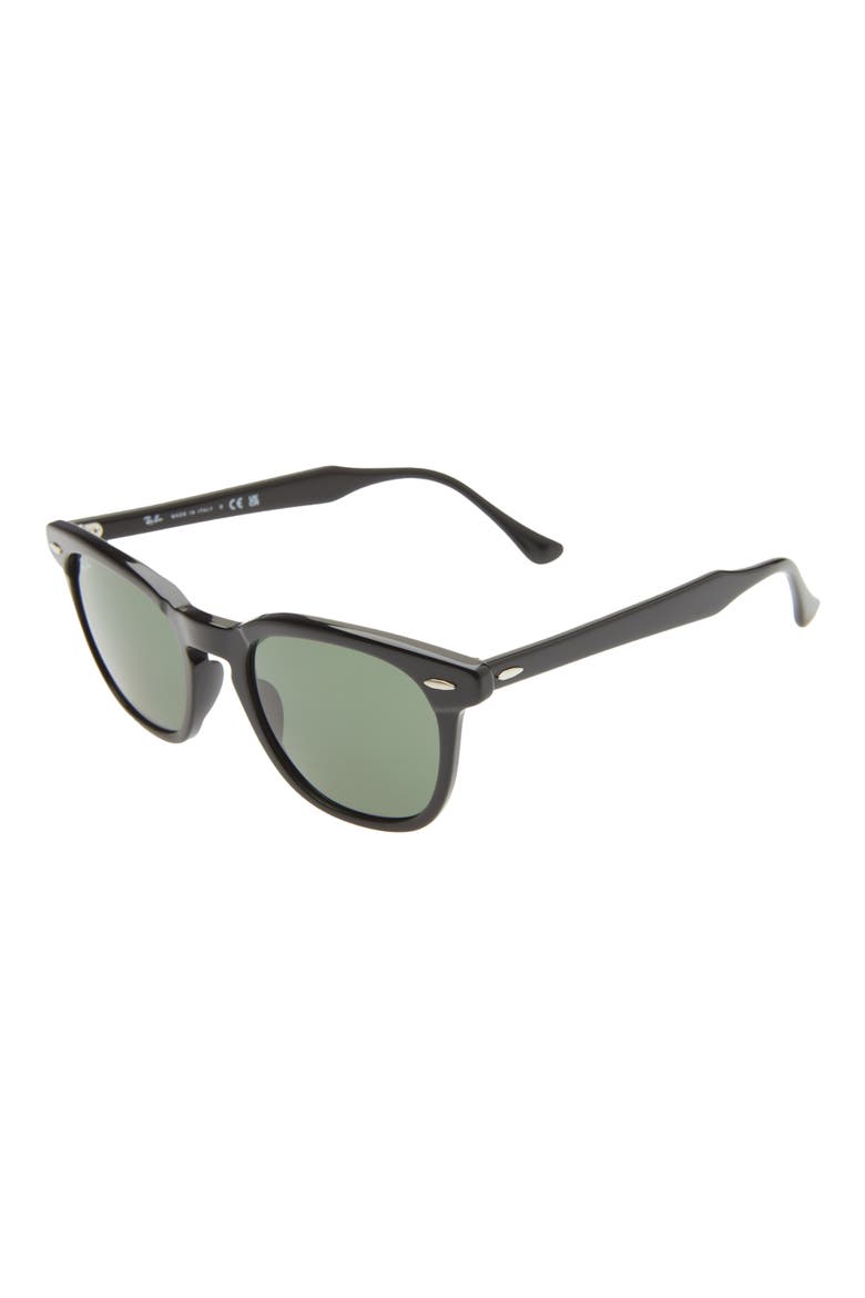 Hawkeye 52mm Sunglasses, Alternate, color, BLACK / GREEN