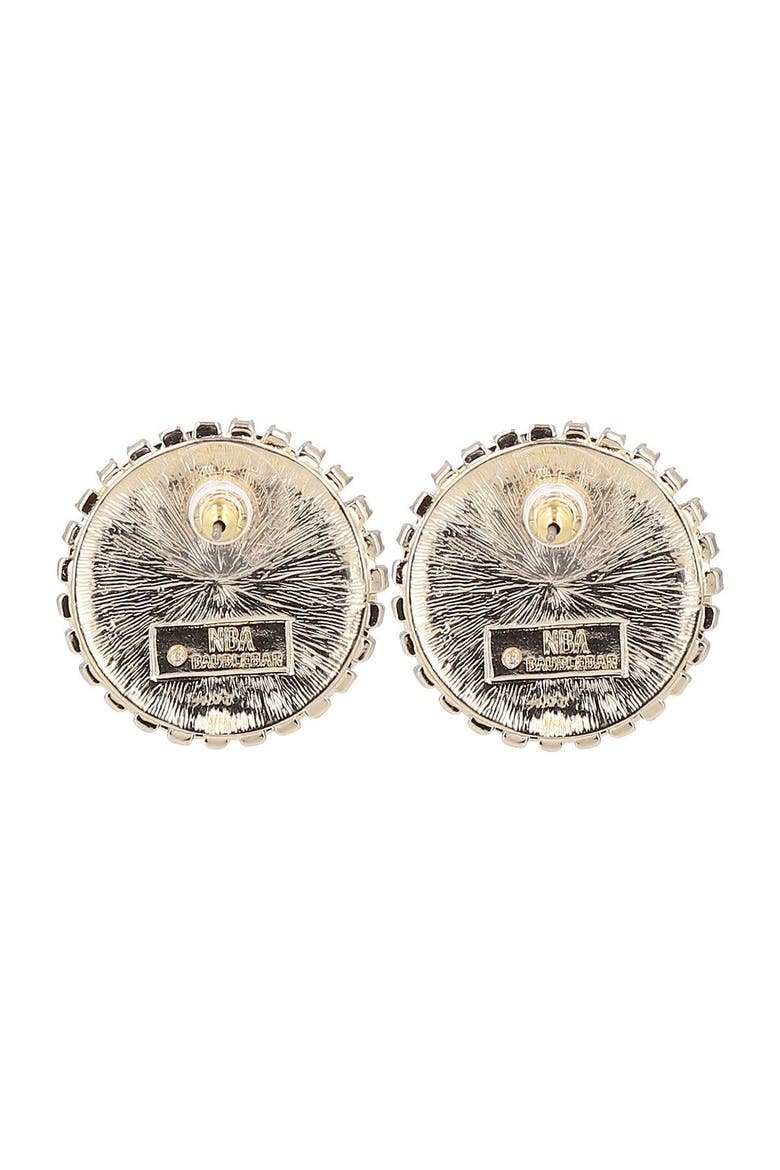 Los Angeles Lakers Statement Stud Earrings, Alternate, color, Purple