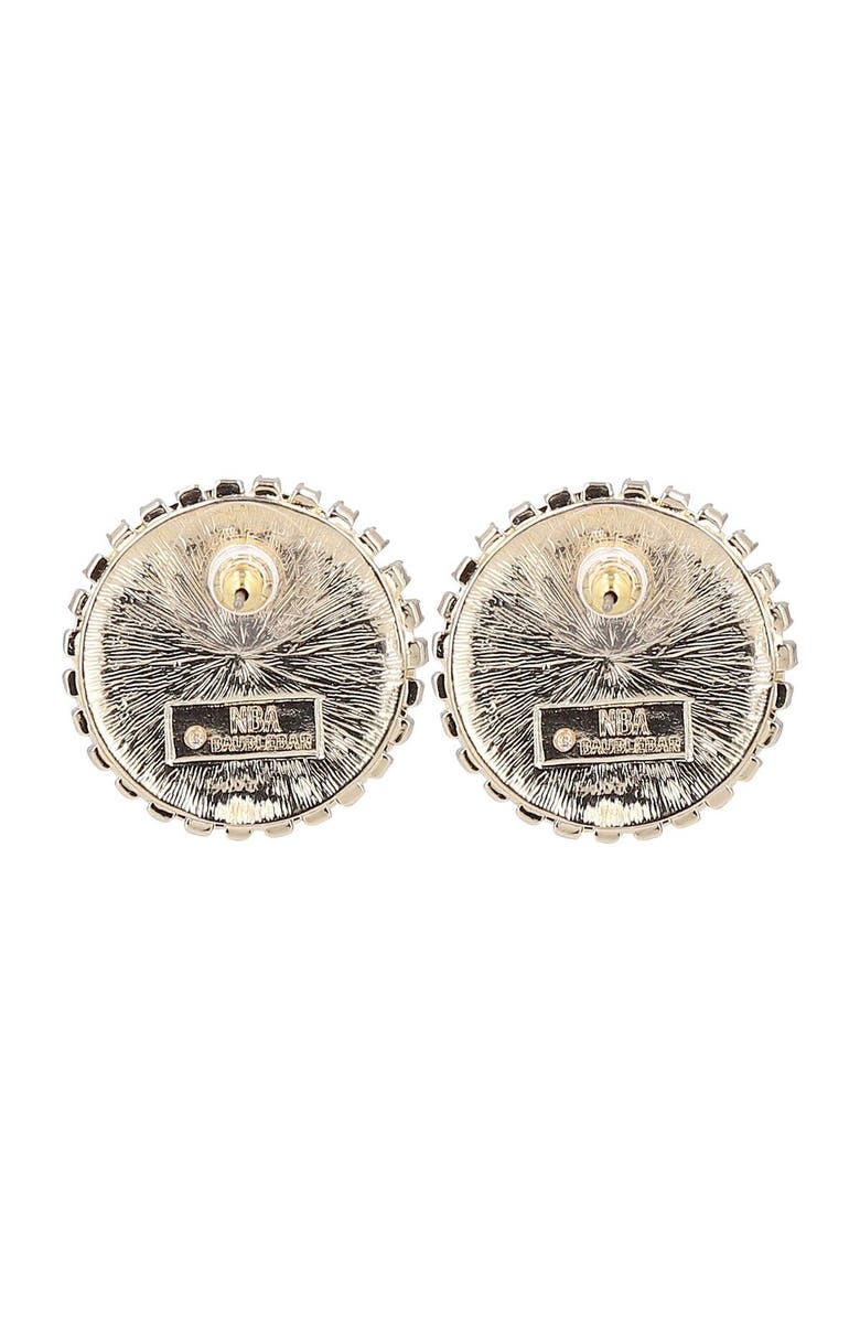 BaubleBar Los Angeles Lakers Statement Stud Earrings, Alternate, color, 