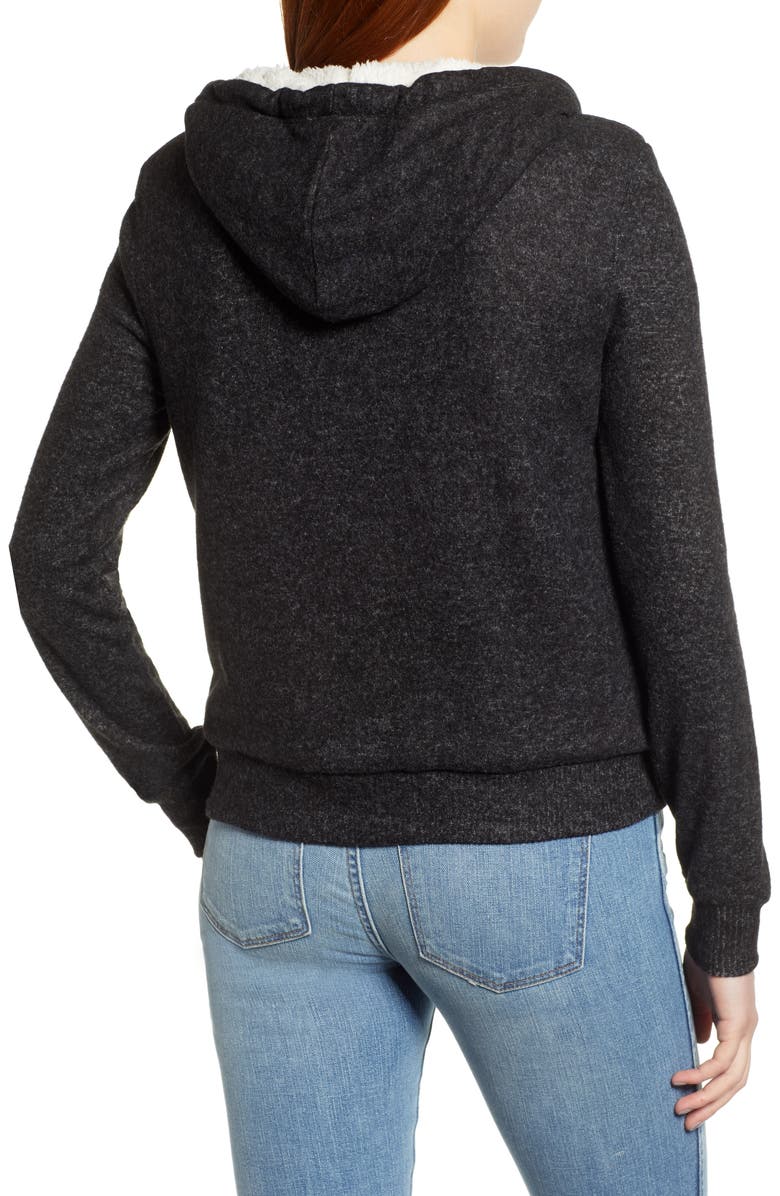 Bobeau Hooded Jacket, Alternate, color, 