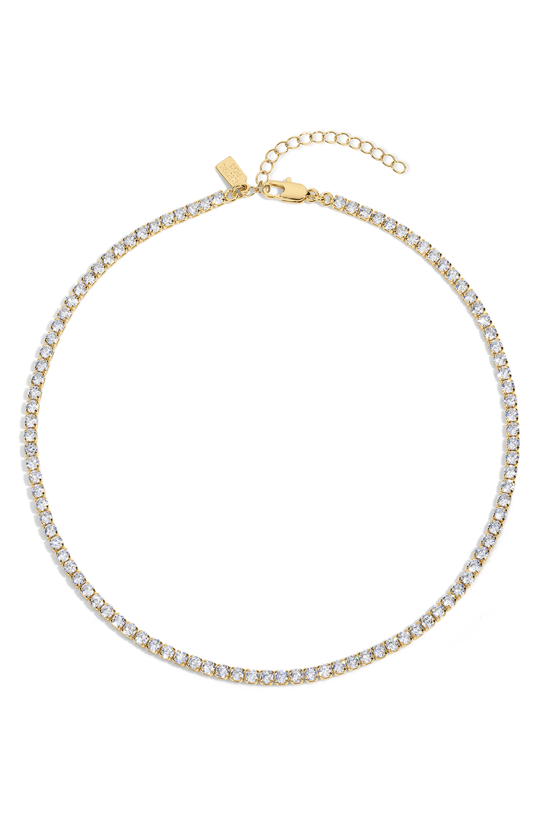 Electric Picks Anna Necklace, Main, color, Gold