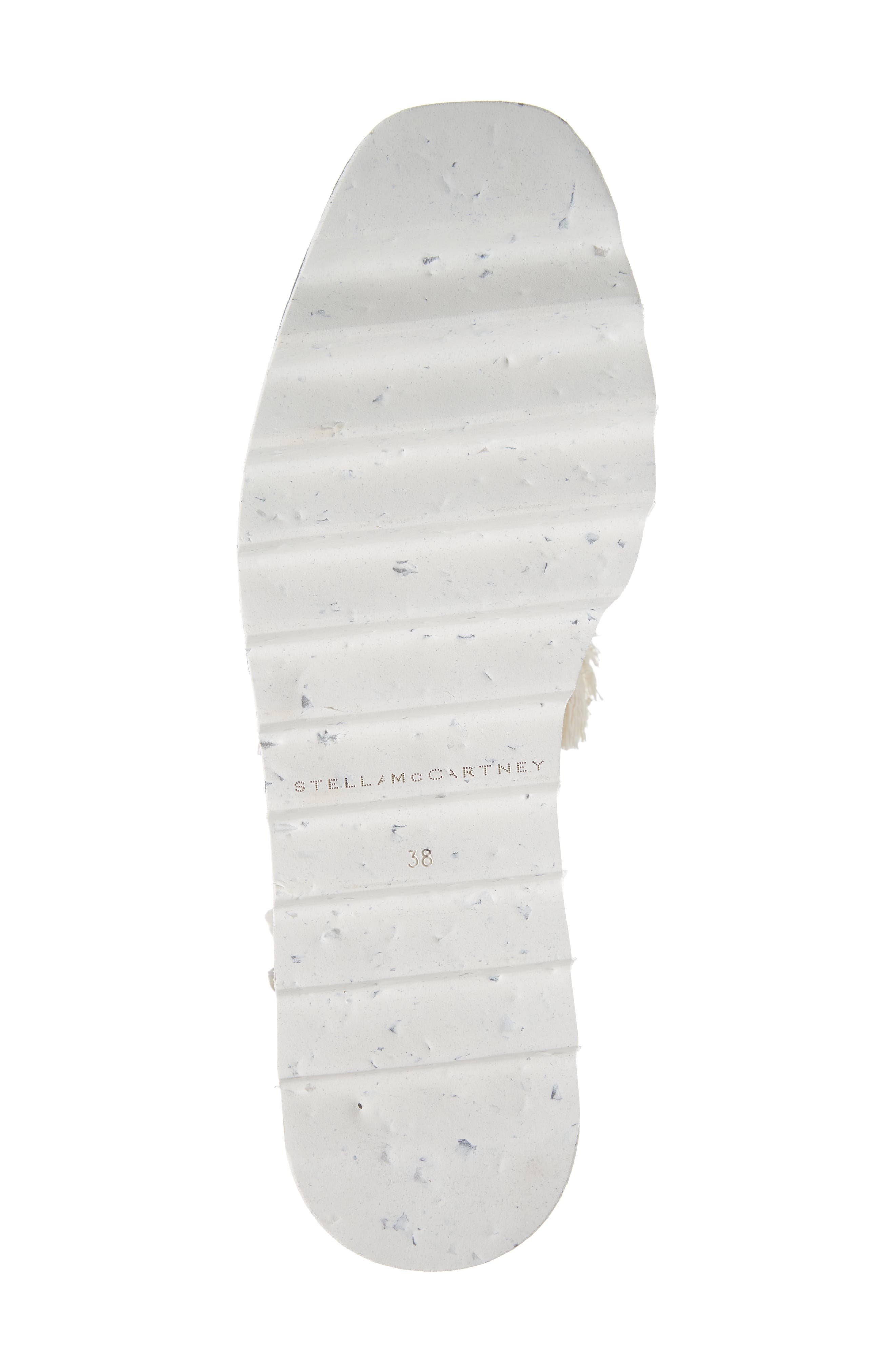 Stella McCartney Gaia Logo Strap Espadrille, Alternate, color, 