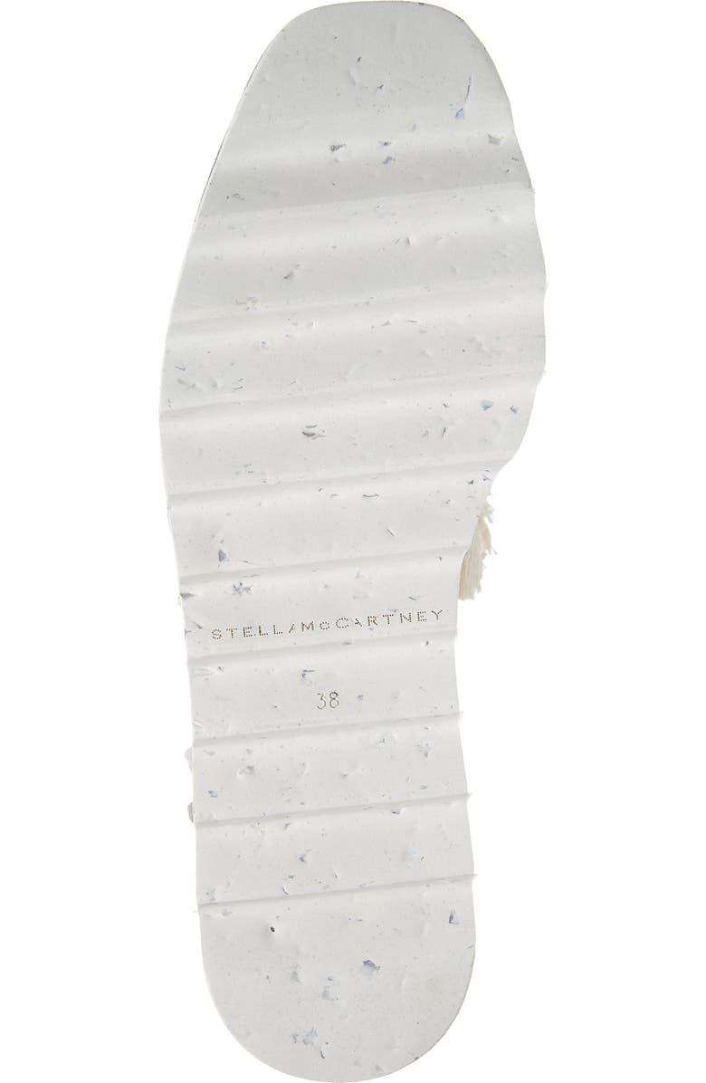 Stella McCartney Gaia Logo Strap Espadrille, Alternate, color,