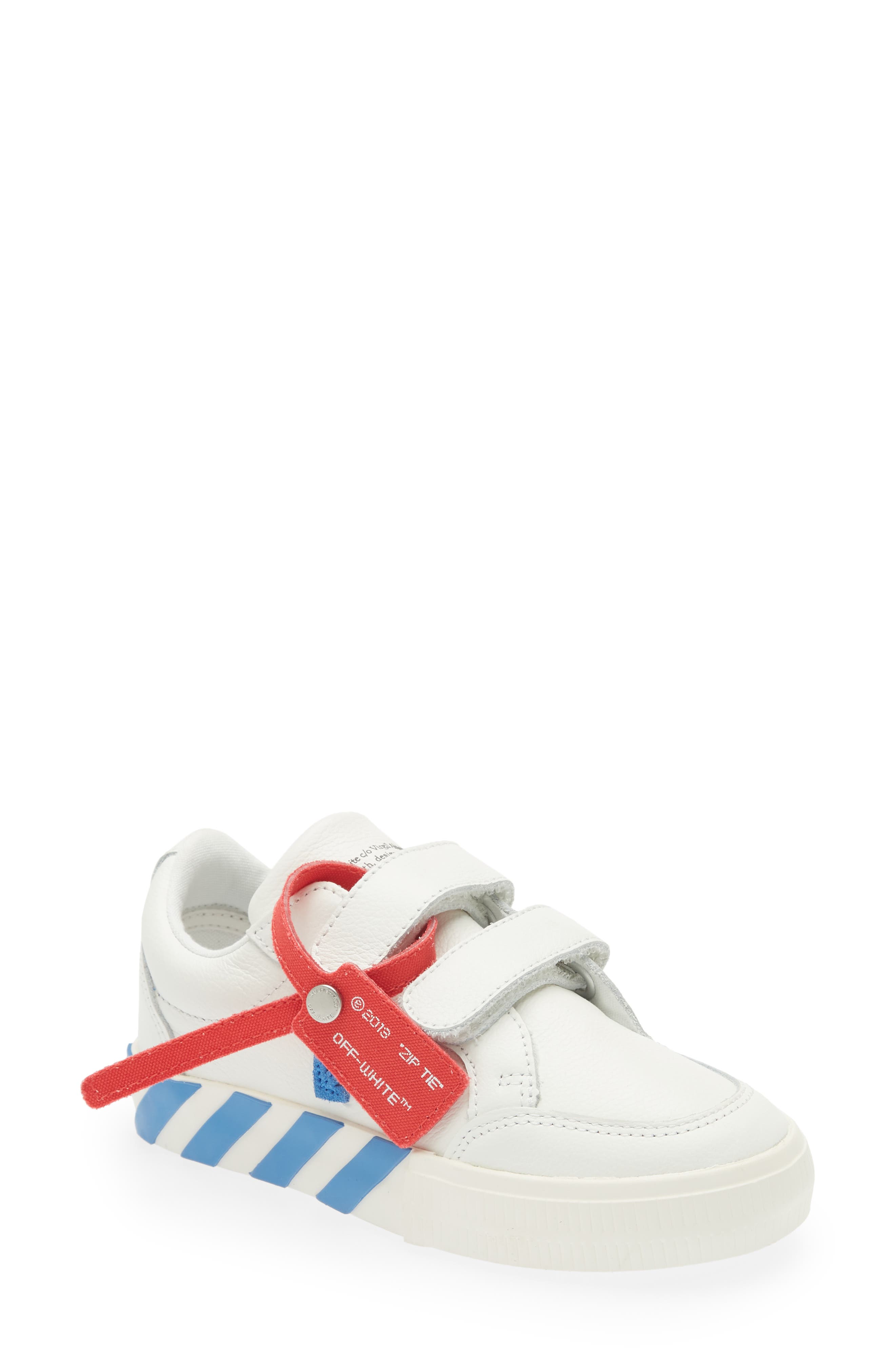 Off-White Kids' Vulcanized Low Top Sneaker, Main, color, 