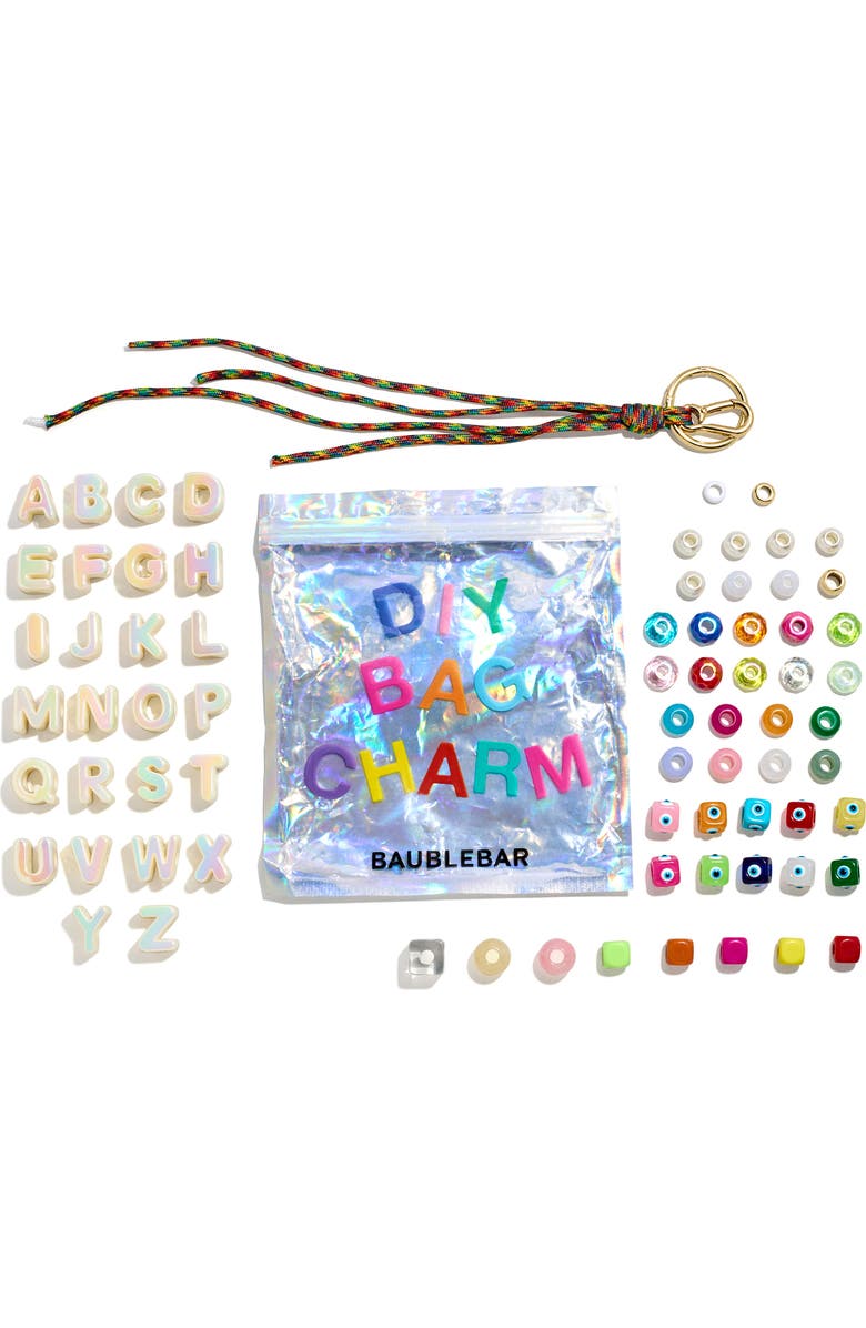 BaubleBar DIY Bag Charm Kit, Main, color, Multi