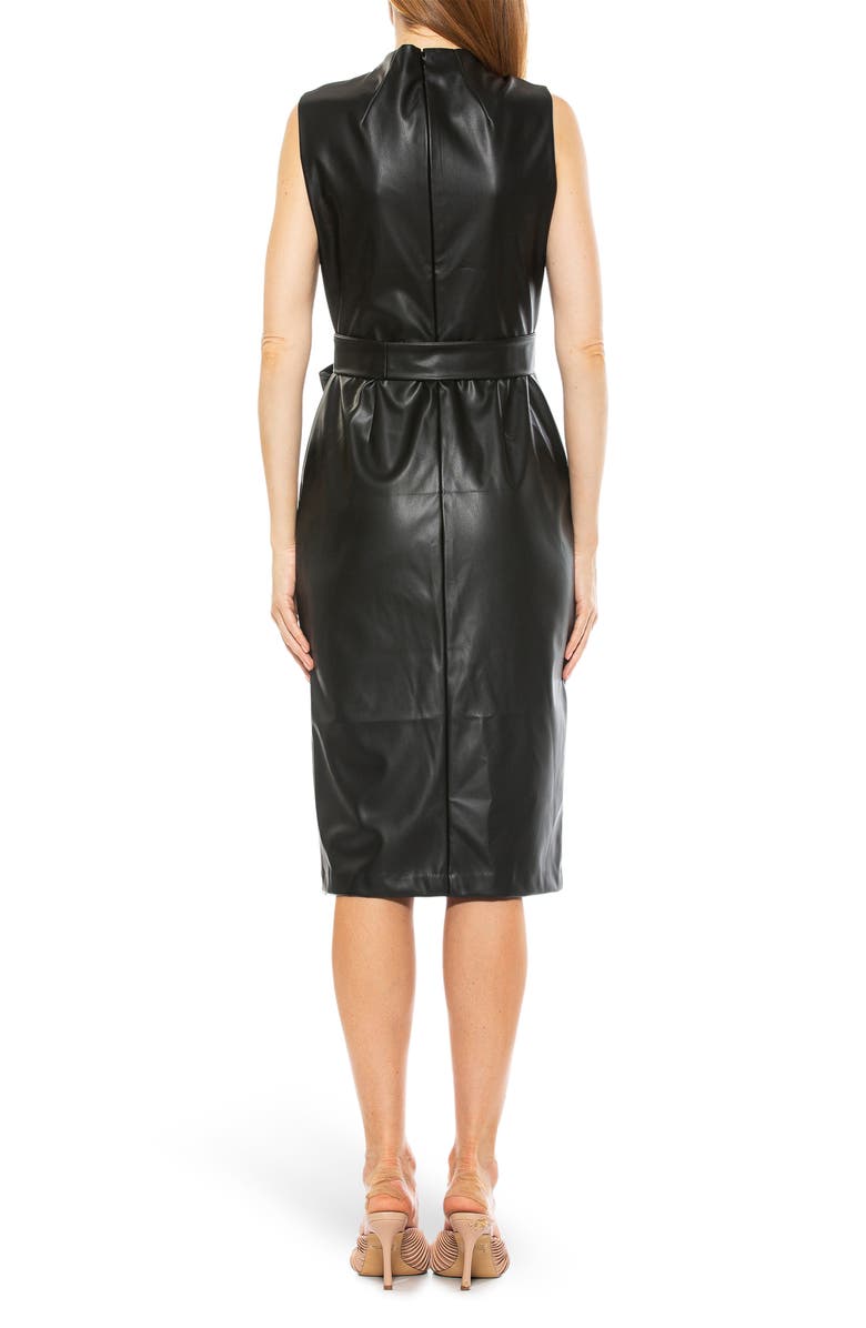 Alexia Admor Fara Front Slit Sheath Dress, Alternate, color, 