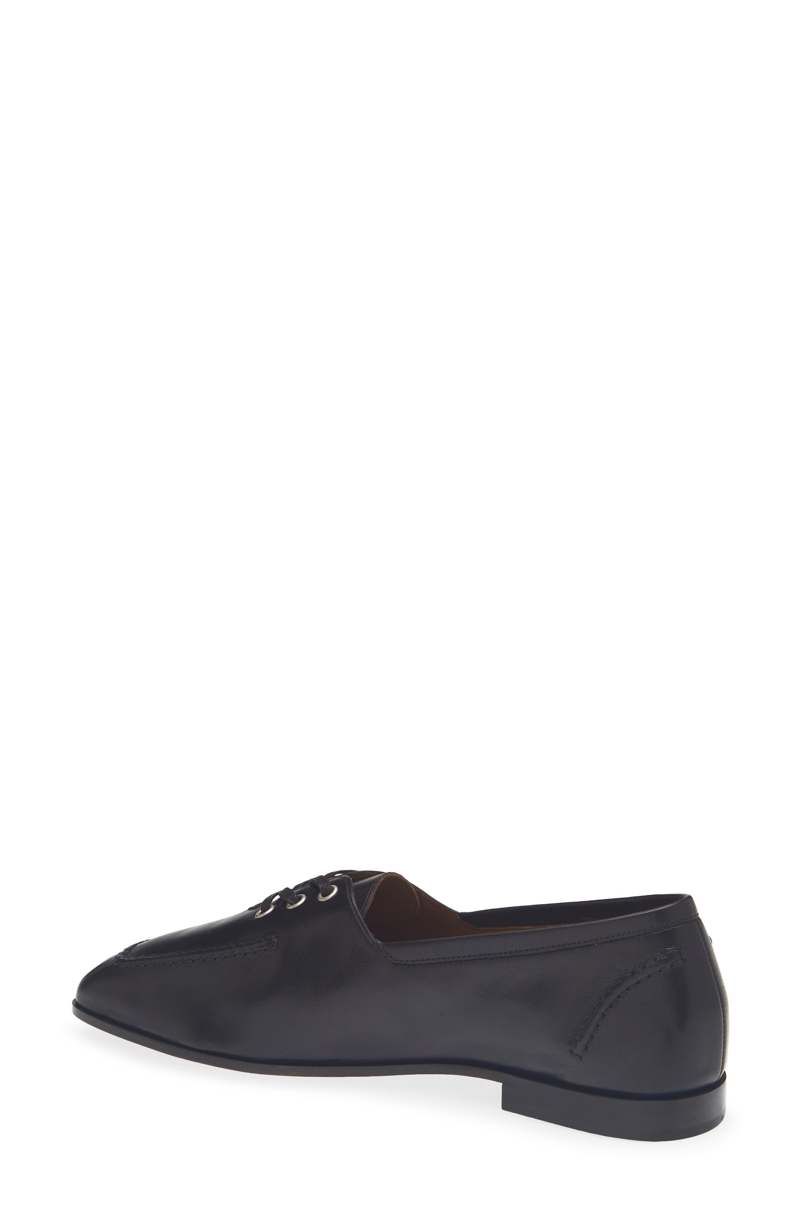 Lace Up Oxford, Alternate, color, 1000 BLACK