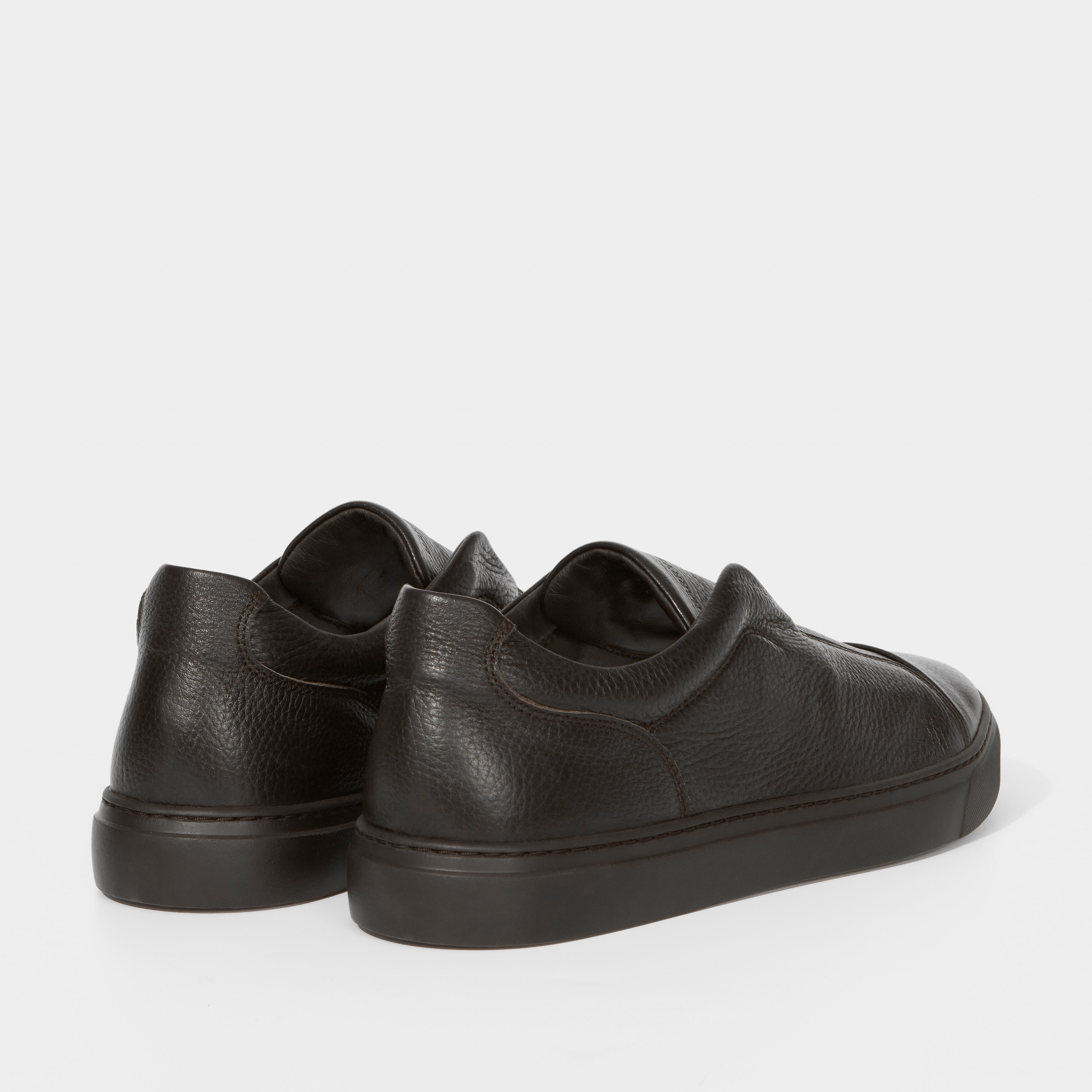 Harrys London Aaron Deerskin Dark Brown, Alternate, color, Dark Brown