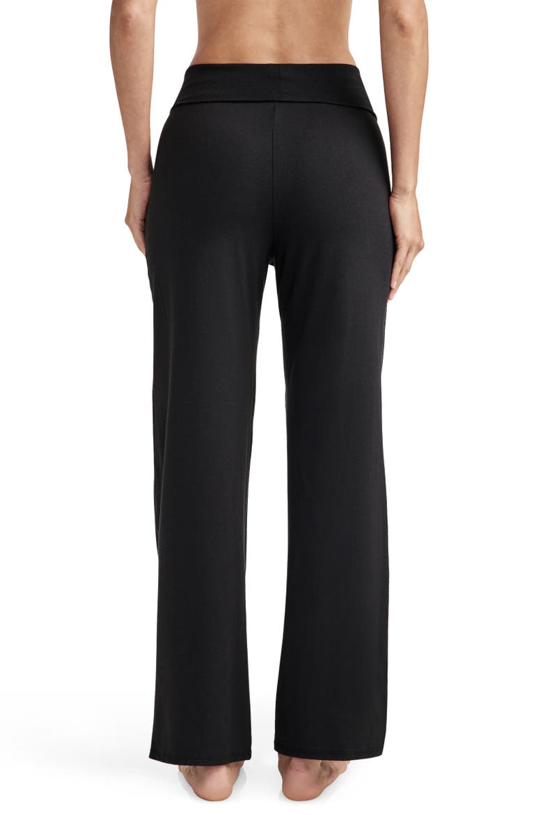 Women's Cotton Modal Blend Pant, Alternate, color, Black