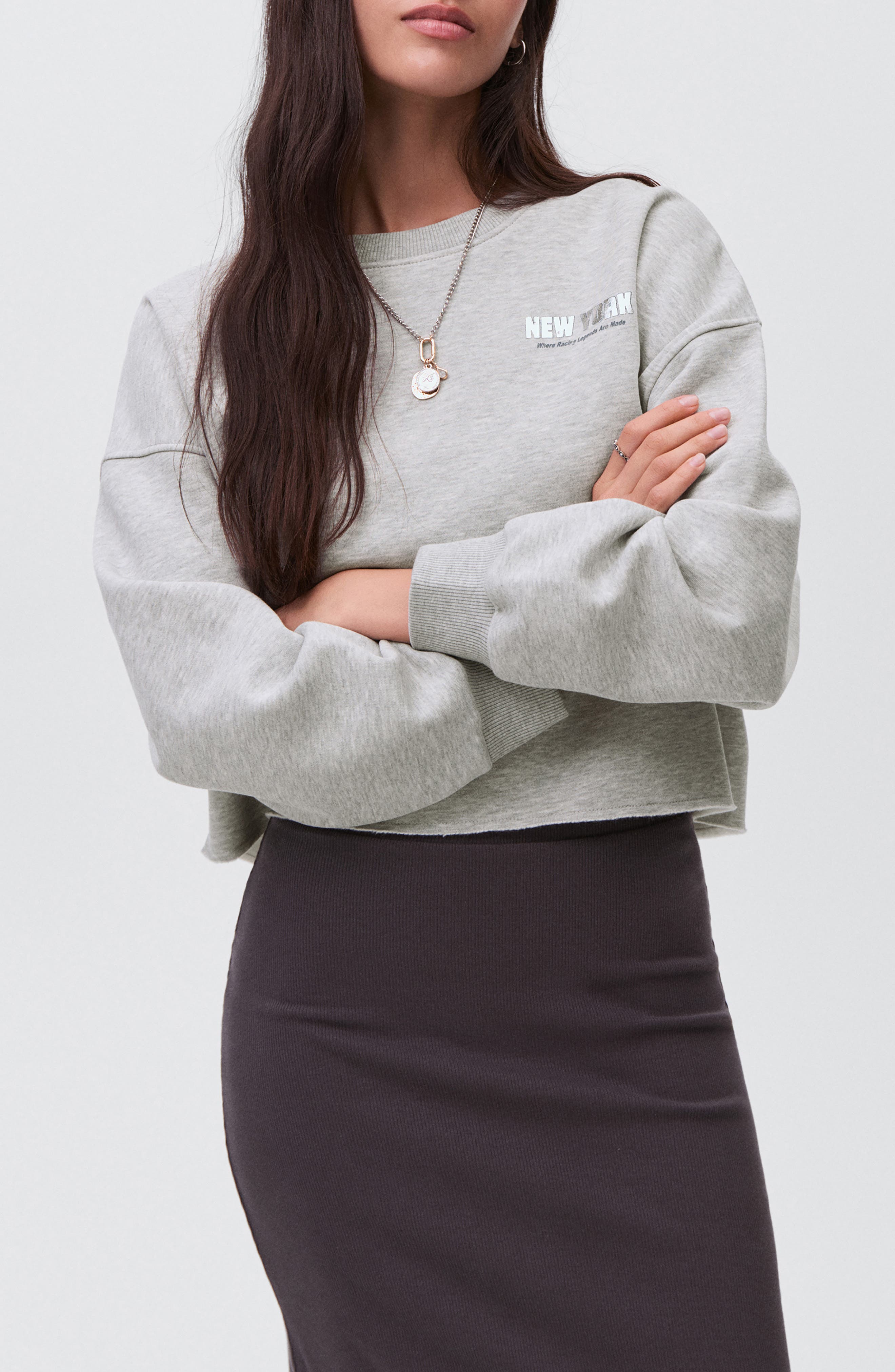 selected LIGHT HEATHER GREY