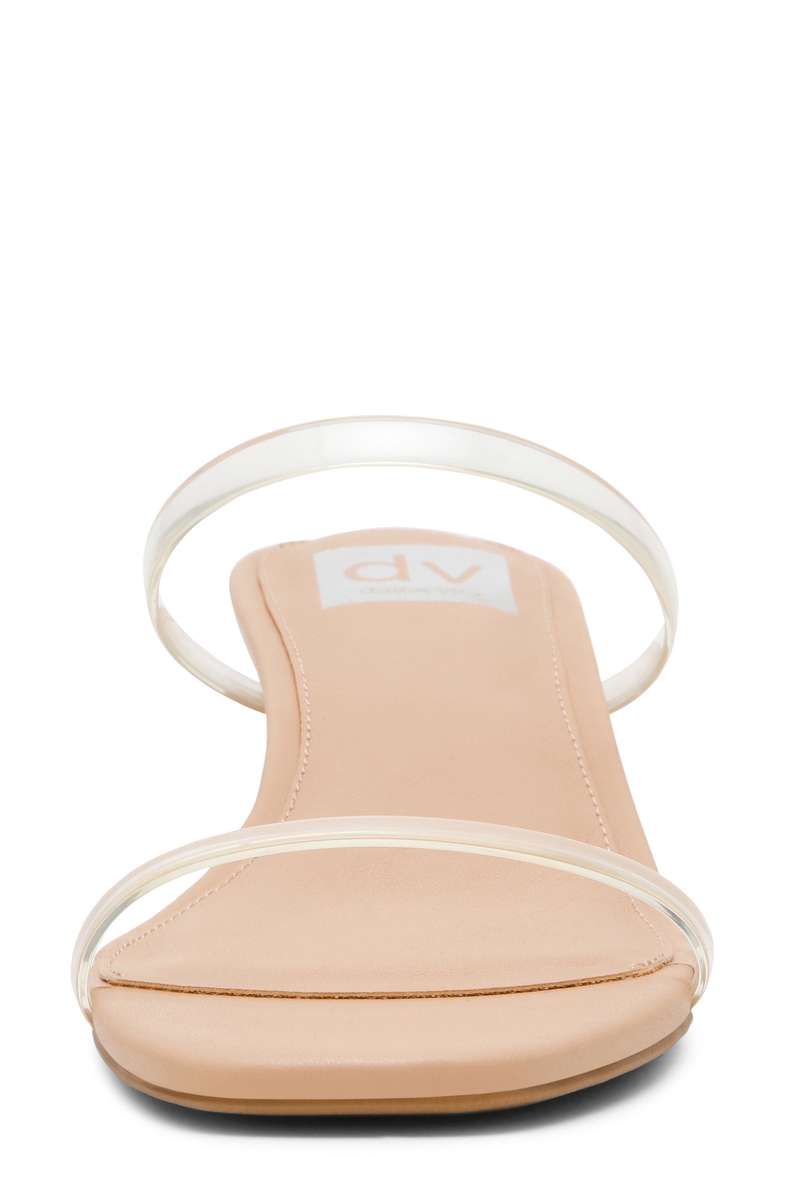 Remmy Kitten Heel Sandal, Alternate, color, CLEAR