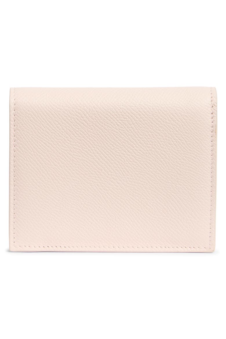Gancini Compact Wallet, Alternate, color, BALLET/ MACARON