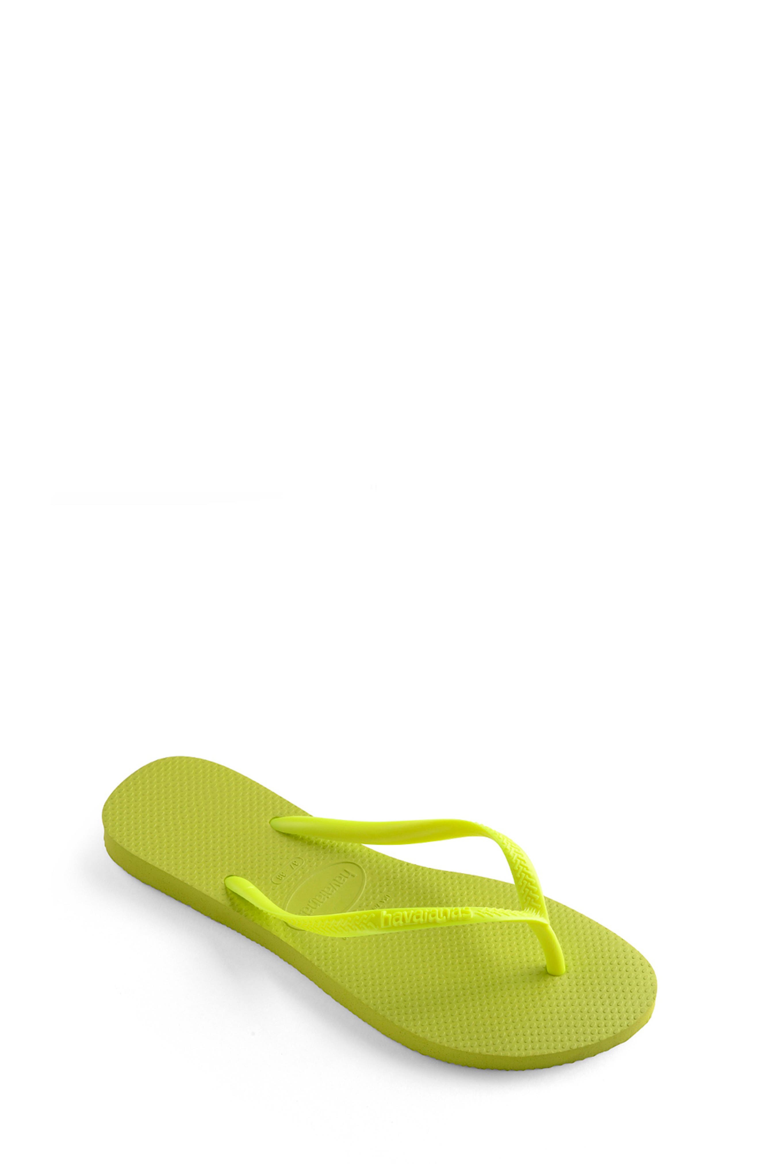 Slim Flip Flop, Alternate, color, GALACTIC GREEN